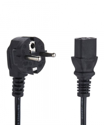کابل برق سه پین منبع تغذیه کامپیوتر پرووان مدل PCP23 طول 1.5 متر