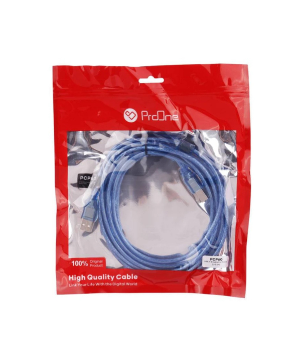 کابل USB پرینتر پرووان مدل PCP60 طول 3 متر