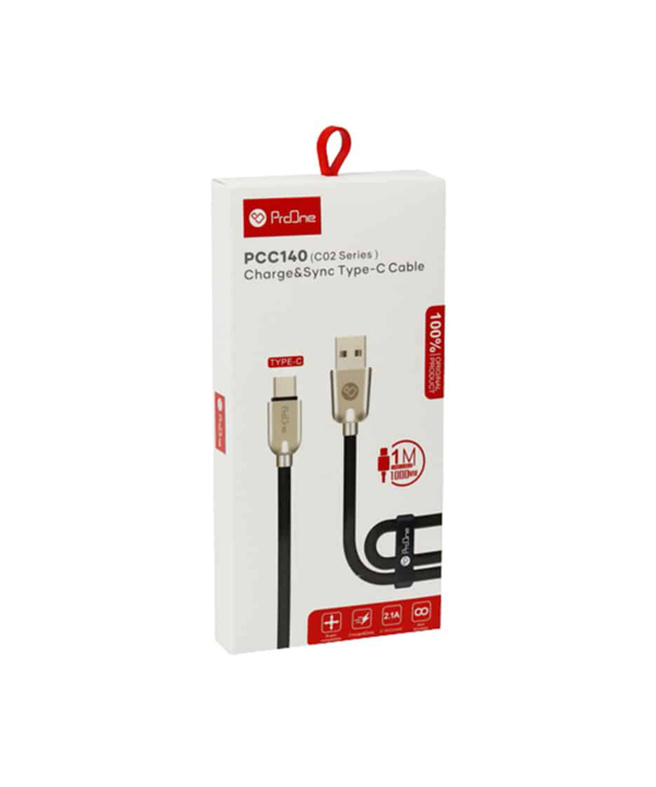 کابل USB به USB-C پرووان مدل PCC140 طول 1 متر
