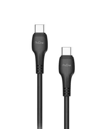 کابل USB-C پرووان مدل PCC116 60W PD طول 1متر