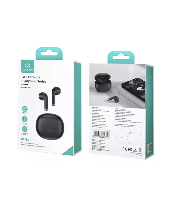 هندزفری بلوتوثی 5.3 یوسامز USAMS YO17 TWS Earbuds Bluetooth