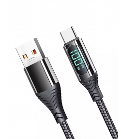 کابل شارژر سریع یو اس بی به تایپ سی کانفلون به طول 1 متر Konfulon Fast Charger Cable TYPE-C USB DC45 100W