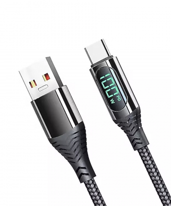 کابل شارژر سریع یو اس بی به تایپ سی کانفلون به طول 1 متر Konfulon Fast Charger Cable TYPE-C USB DC45 100W