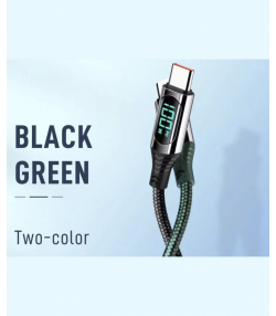 کابل شارژر سریع یو اس بی به تایپ سی کانفلون به طول 1 متر Konfulon Fast Charger Cable TYPE-C USB DC45 100W