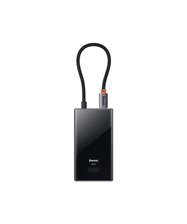 هاب تایپ سی 6 پورت فلزی بیسوس Baseus Focus Series 6 Port Type-C Hub Adapter WKYY030213