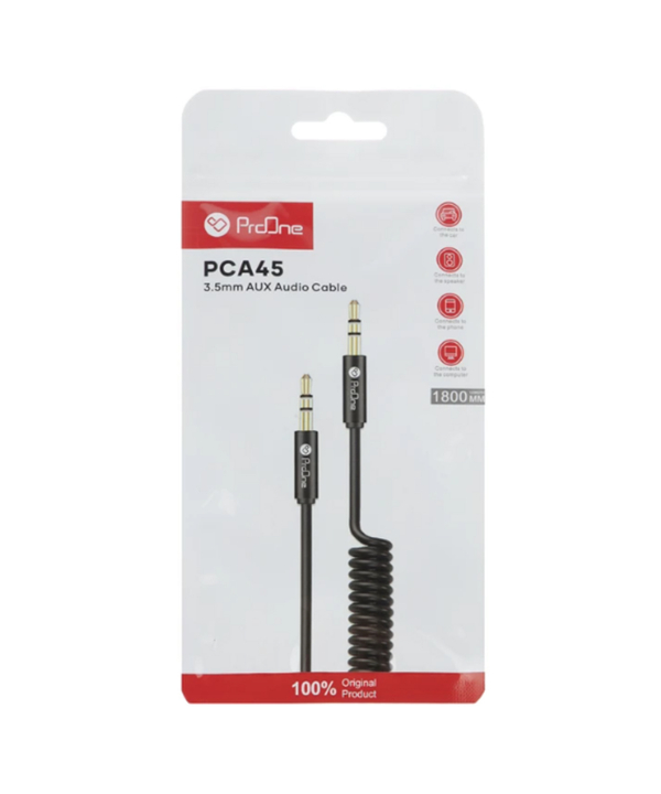 کابل AUX پرووان مدل PCA45 طول 1.8 متر