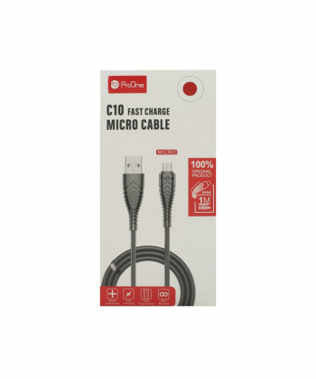کابل تبدیل USB به USB -C پرووان مدل C10 طول 1 متر