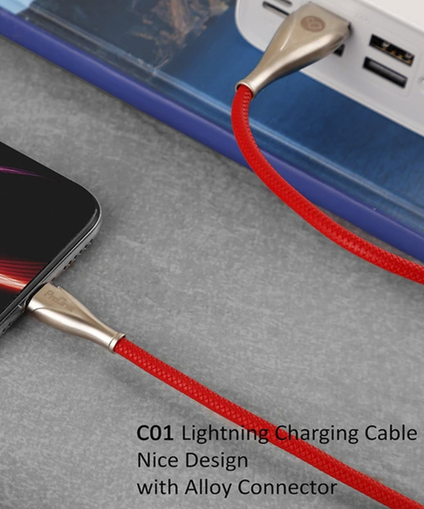 کابل تبدیل USB به لایتنینگ پرووان مدل PCC115 طول 1متر