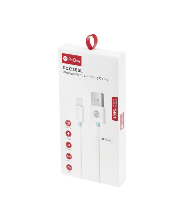 کابل تبدیل USB به لایتنینگ پرووان مدل PCC355L طول 1 متر