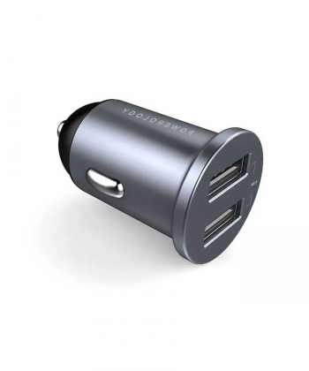 شارژر فندکی فست شارژ ماشین 24 وات پاورولوژی PCCSR001-BK