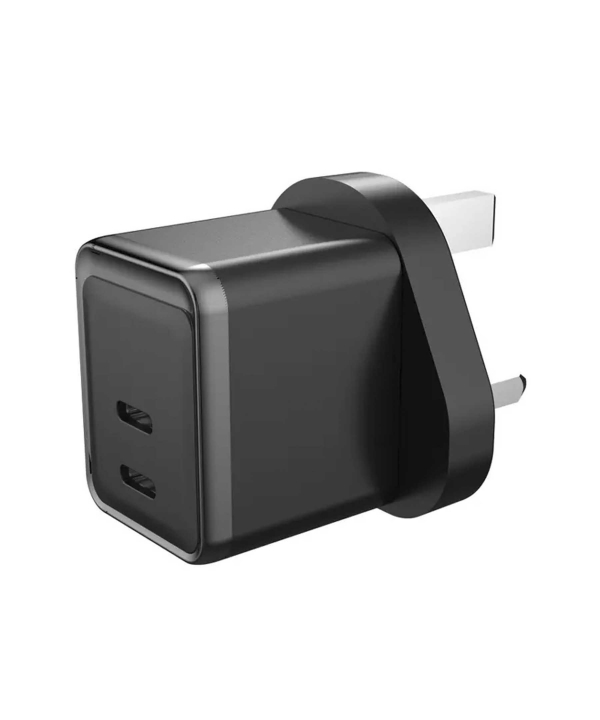 شارژر دیواری تایپ سی پاورولوژی  Powerology Super Compact Gan Charger PWCUQC012-BK