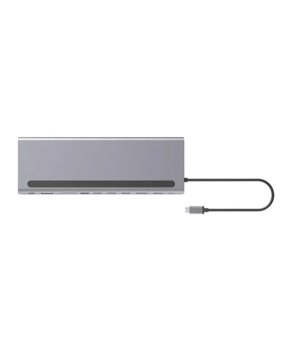 هاب تایپ سی پاورولوژی Powerology 11 in 1 USB Multiport Hub & Laptop Stand P11CHBMCGY
