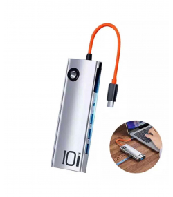 هاب تایپ سی 10پورت راک ROCK TR30-Hub type C 10 port