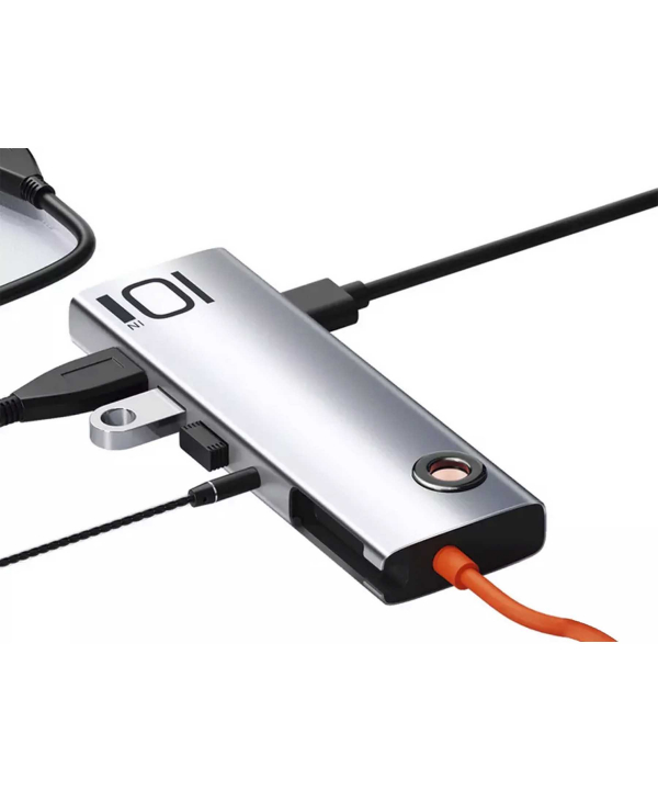 هاب تایپ سی 10پورت راک ROCK TR30-Hub type C 10 port