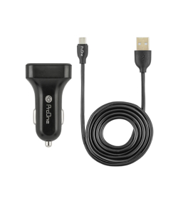 شارژر فندکی پرووان مدل PCG16 به همراه کابل تبدیل MicroUsb