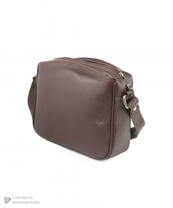 کیف دوشی زنانه چرم طبیعی نوین چرم Novin Leather مدل خاتون