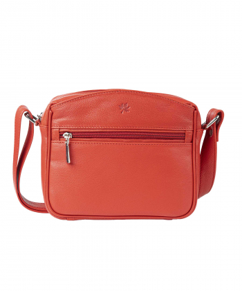 کیف دوشی زنانه چرم طبیعی نوین چرم Novin Leather مدل خاتون