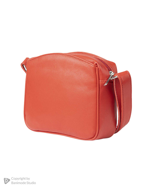 کیف دوشی زنانه چرم طبیعی نوین چرم Novin Leather مدل خاتون