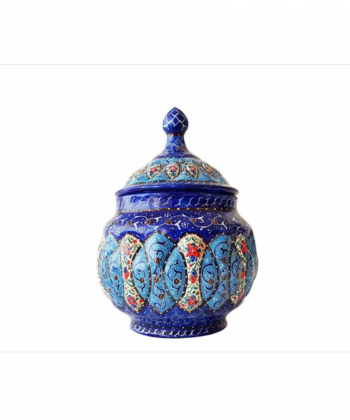 قندان مینا کاری کاری سلام Salam کد 1139