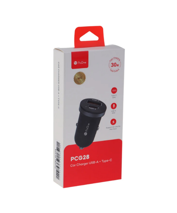 شارژر فندکی 30 وات پرووان مدل PCG28