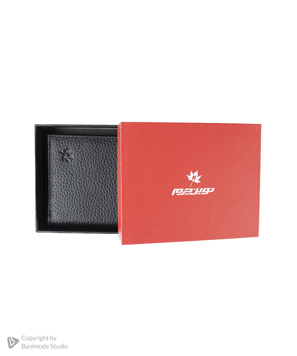 کیف پول چرم طبیعی نوین چرم Novin Leather مدل ثارمان