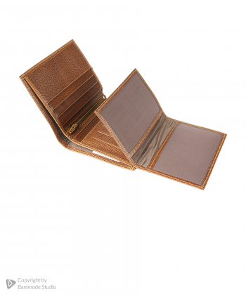 کیف پول چرم طبیعی زنانه نوین چرم Novin Leather مدل ثارمان