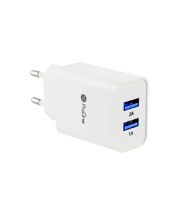 شارژر دیواری پرووان مدل PWC525 به همراه کابل تبدیل MicroUSB