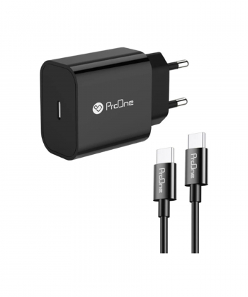 شارژر دیواری پرووان مدل PWC501 به همراه کابل USB-C