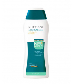 شامپو ضد شوره نئودرم Neuderm مدل Nutrisol حجم 300 میلی لیتر