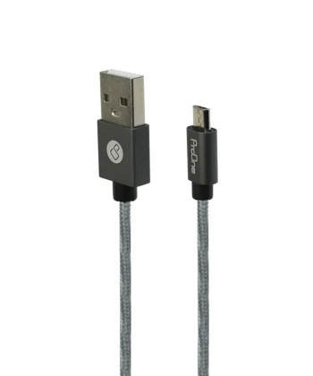 کابل تبدیل USB به microUSB پرووان مدل PCC195 طول 2 متر