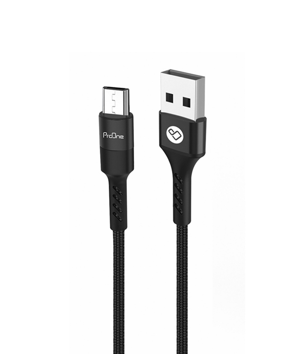کابل تبدیل USB به microUSB پرووان مدل PCC335M طول 1 متر