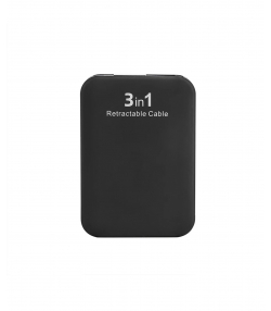 کابل تبدیل USB به USB-C / microUSB / لایتنینگ پرووان مدل PCC365R طول 1 متر