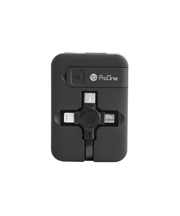 کابل تبدیل USB به USB-C / microUSB / لایتنینگ پرووان مدل PCC365R طول 1 متر