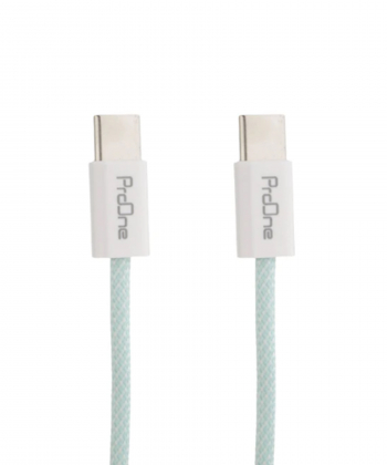 شارژر دیواری 20 وات پرووان مدل PWC540C به همراه کابل تبدیل usb-c