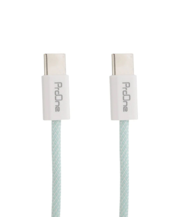 شارژر دیواری 20 وات پرووان مدل PWC540C به همراه کابل تبدیل usb-c
