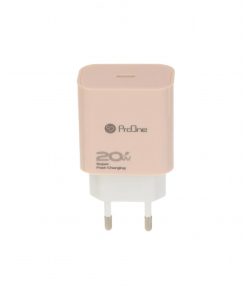 شارژر دیواری 20 وات پرووان مدل PWC540C به همراه کابل تبدیل usb-c
