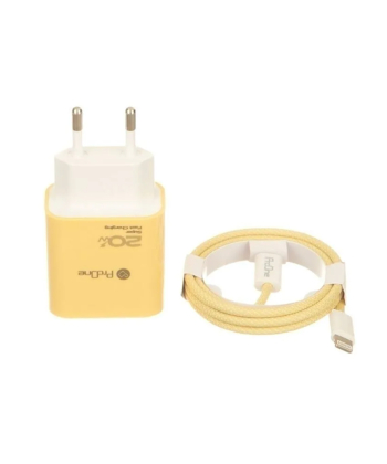 شارژر دیواری 20 وات پرووان مدل PWC540C به همراه کابل تبدیل usb-c