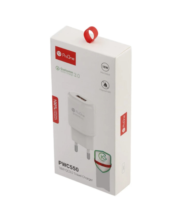 شارژر دیواری 18 وات پرووان مدل PWC550
