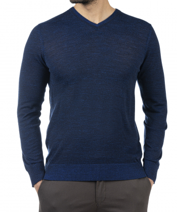 پلیور یقه هفت مردانه کافه شرت Cafe Shirt کد 45006