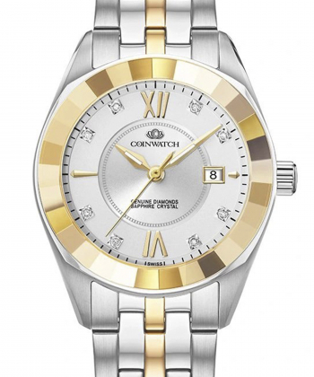 ساعت مچی زنانه کوین واچ Coinwatch کد C156TWH
