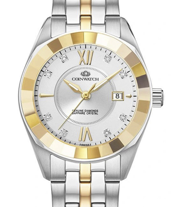 ساعت مچی زنانه کوین واچ Coinwatch کد C156TWH