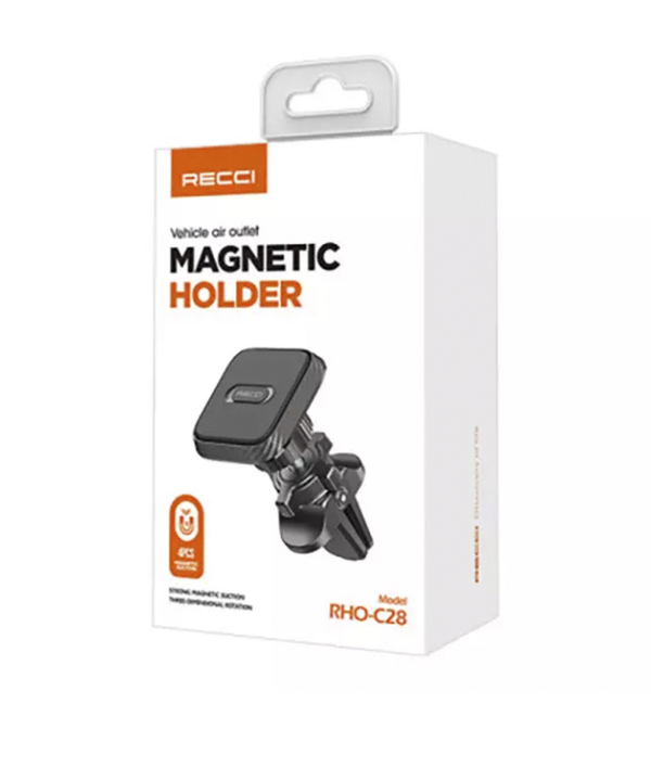 هولدر گوشی موبایل مگنتی داخل خودرو رسی Recci RHO-C28 Magnetic Car Holder
