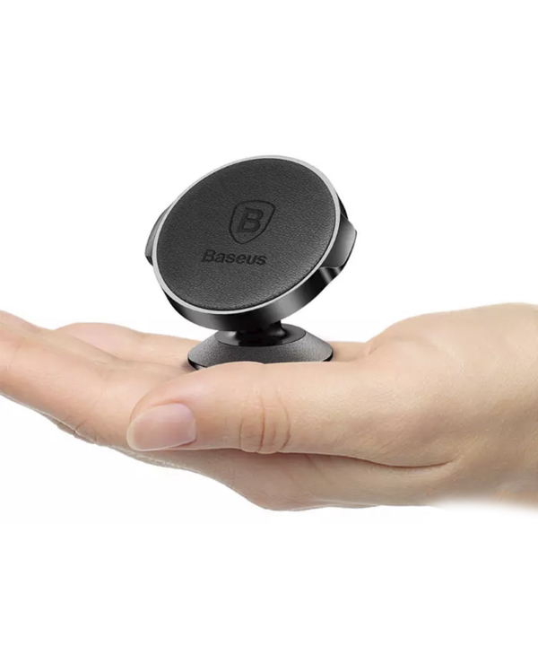 پایه نگهدارنده آهن ربایی بیسوس Baseus Small Ears Series Magnetic Suction Bracket Leather Type