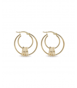گوشواره طلا ماه آفرید تاج Taj کد 27016