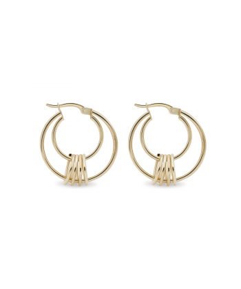 گوشواره طلا ماه آفرید تاج Taj کد 27016