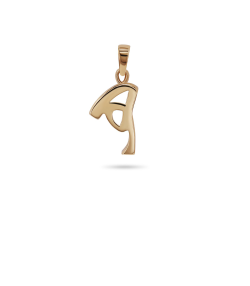 آویز طلا حرف ه تاج Taj کد 26796