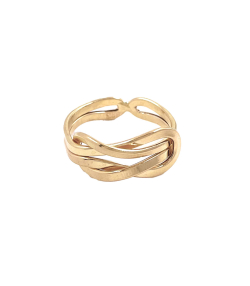 انگشتر بینهایت آنسه هماتیت گلد Hematite Gold کد 132462