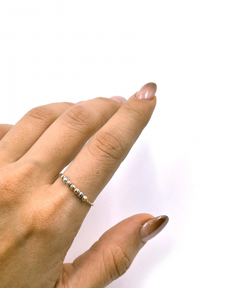 انگشتر البرناردو شبنم هماتیت گلد Hematite Gold کد 132601