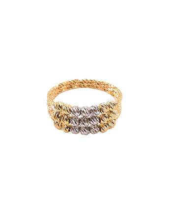انگشتر البرناردو رستا هماتیت گلد Hematite Gold کد 132604