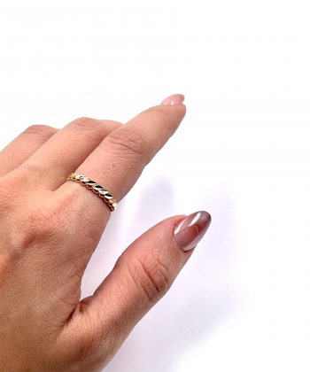 انگشتر آس دنیا هماتیت گلد Hematite Gold کد 132588